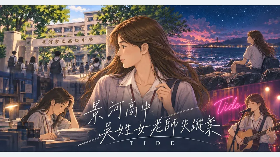 景河高中吳姓女老師失蹤案代表圖